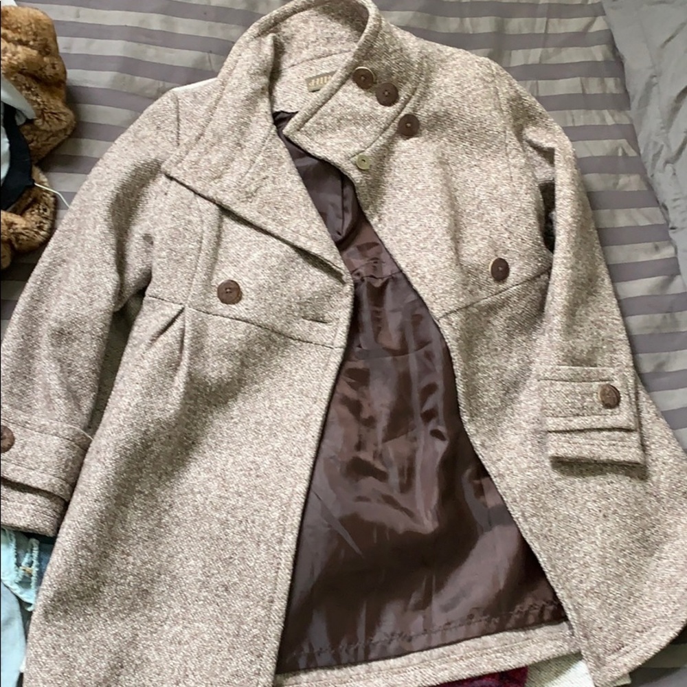 50%cotton 50%wool jacket